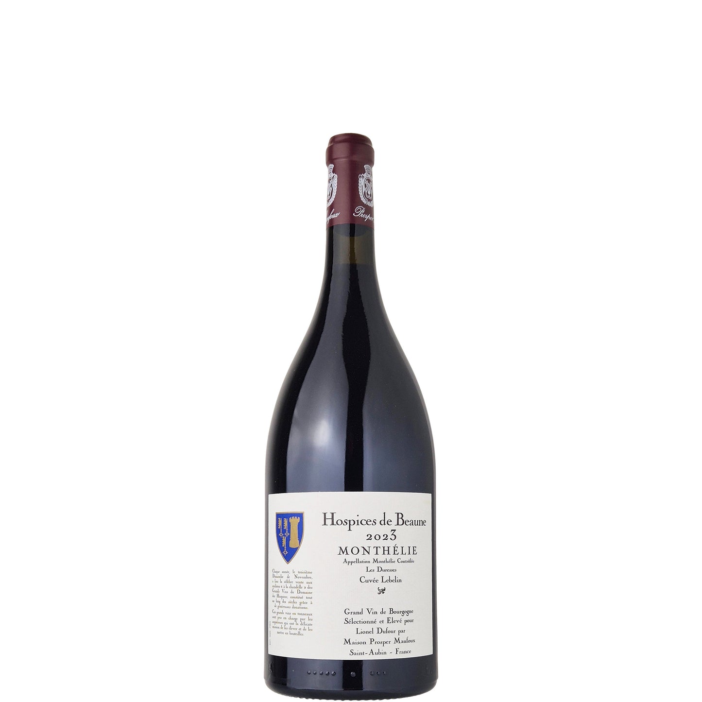 Monthelie 1er Cru Les Duresses Cuvée Lebelin Hospice de Beaune