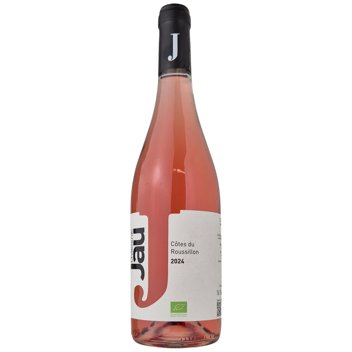 Cuvée J Château de Jau Côtes du Roussillon Rosé AOP FR-BIO-01