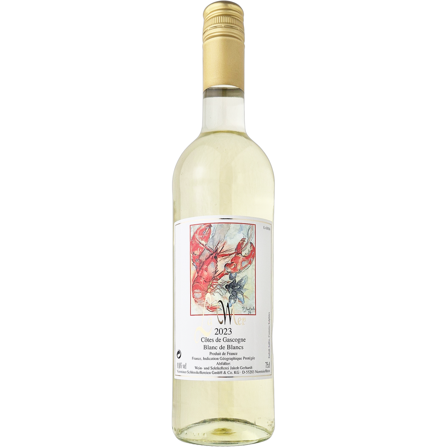 La Mer Blanc de Blancs Côtes de Gascogne IGP